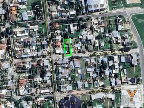 Nolasco Rojas e/ Julián Francisco Sayos y Avenida de los Pescadores