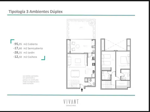 Departamento en Venta de 3 ambientes