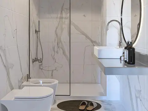 Departamento Monoambiente con 1 baño