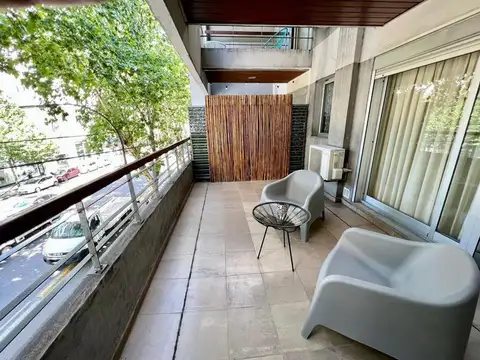 Departamento en alquiler temporario con balcon- Almagro