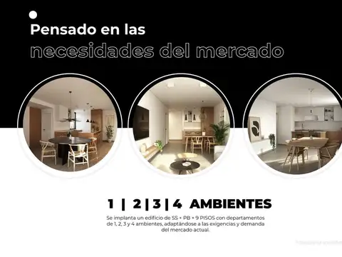 Departamento en Venta de Monoambiente