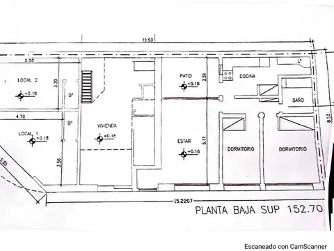 Terreno en Venta de 222,0 m2