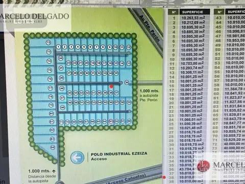 Polo Ezeiza - Depósito 2000 m2 Alquiler