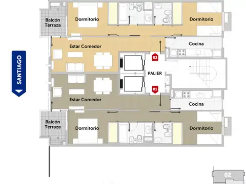 Departamento en Venta en Rosario, USD 157.500