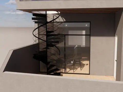 Venta departamento de 3 ambientes con terraza en Palermo