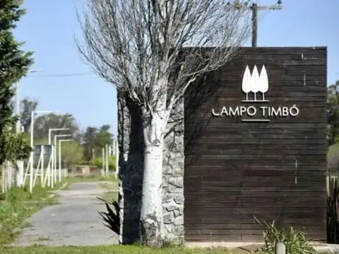 VENTA LOTE TERRENO CAMPO TIMBO
