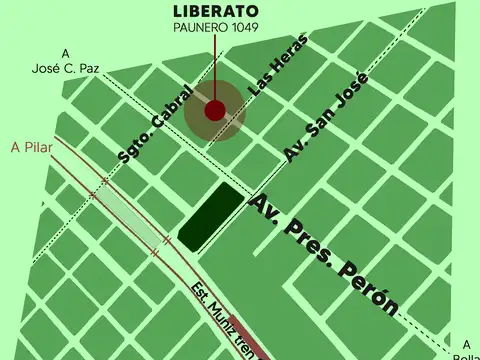 Departamento 2 ambientes con 1 baño