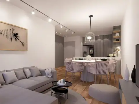 Tres ambientes con parrilla balcon Palermo Hollywood 6/2026