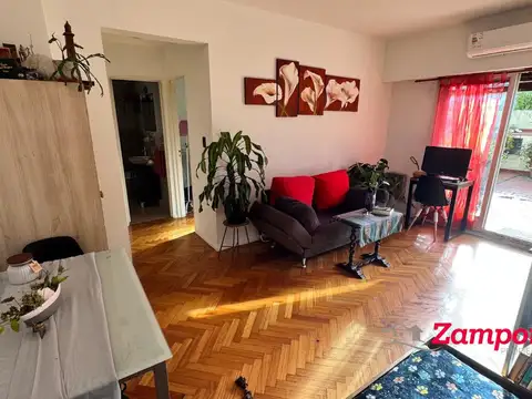 Departamento 2 ambientes con 1 baño