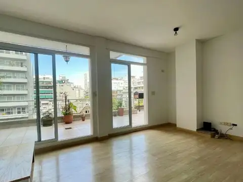 2 AMBIENTES C/ BALCON ATERRZADO y COCHERA FIJA