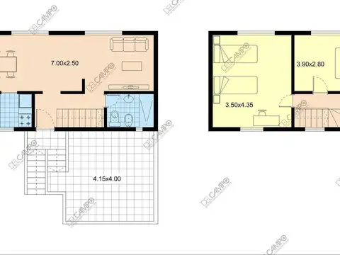 Depto Tipo Casa en Venta de 5 ambientes