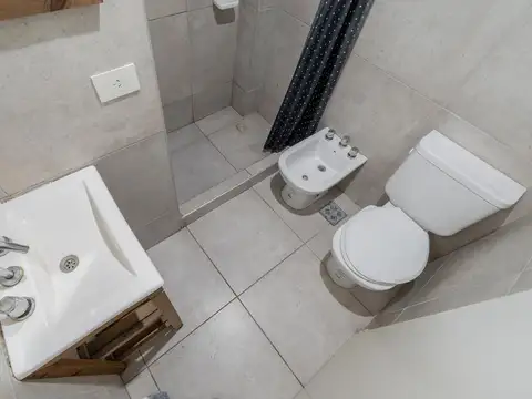 Departamento Monoambiente con 1 baño