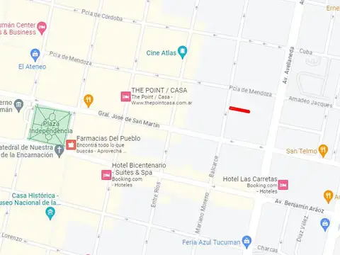 Terreno en Venta en Barrio Norte, USD 295.000
