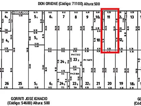 Venta Lote para Constructora, Refinerias