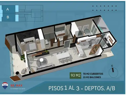 PREVENTA DEPARTAMENTO DOS DORMITORIOS CENTRO
