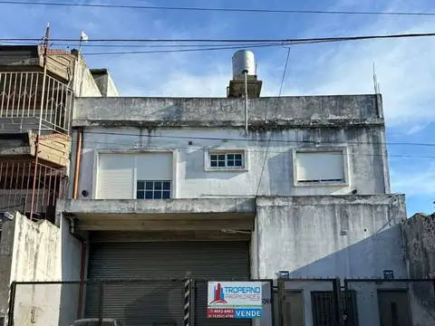 Venta Galpon 340 M2 Cubiertos Con Depto 3 Amb, Zona Industrial, Lomas Del Mirador, La Matanza.