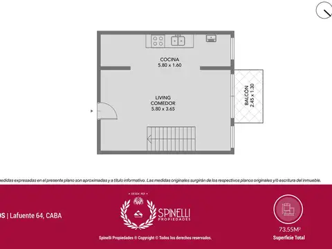 Departamento en Venta con 1 cocheras
