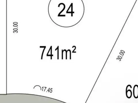 Terreno en Venta 30  mts Fondo