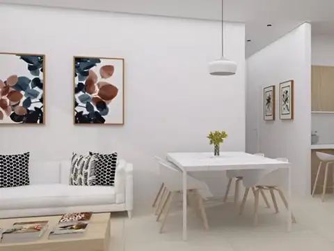 Departamento 3 ambientes con 2 baños
