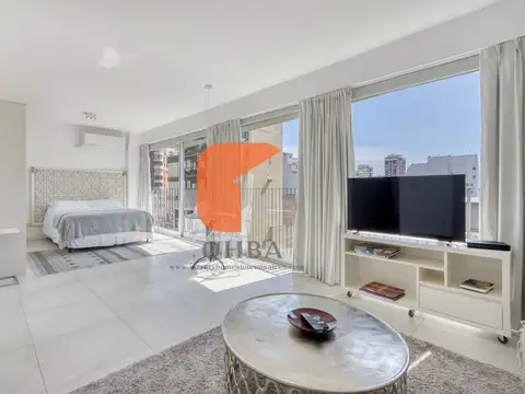 Loft/posible 2 amb de lujo en semipiso con cochera opcional