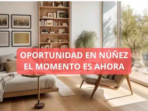 MONOAMBIENTE A ESTRENAR NUÑEZ CON FINANCIACION