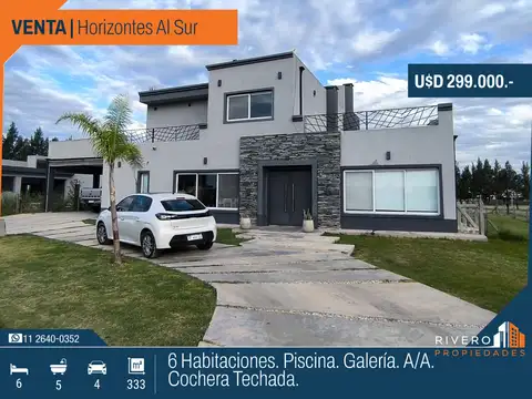 Venta Casa 6 Habitaciones - Piscina Galería Horizontes al Sur