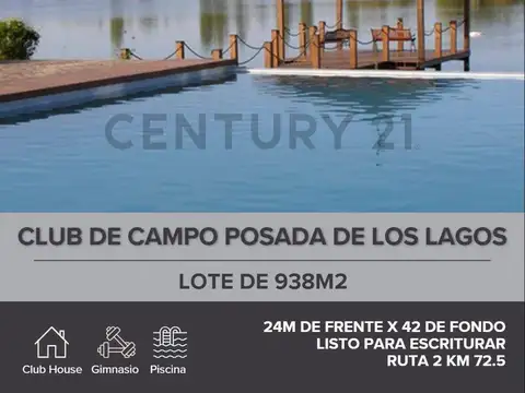 Lote en barrio cerrado Posada de los Lagos, brandsen