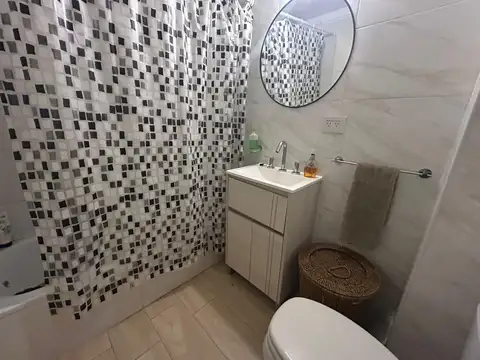 Departamento 2 ambientes con 1 baño