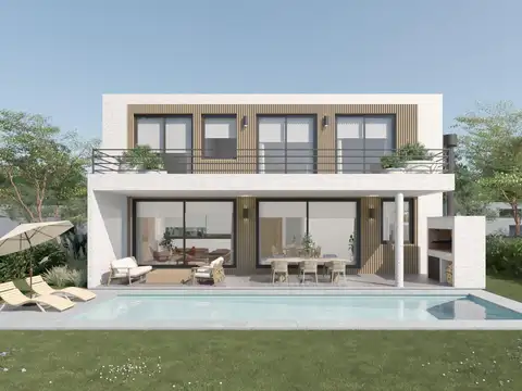 Casa a estrenar en Riberas | Piscina Bali, suite y playroom