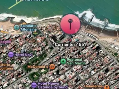 Departamento 2 ambientes con 1 baño