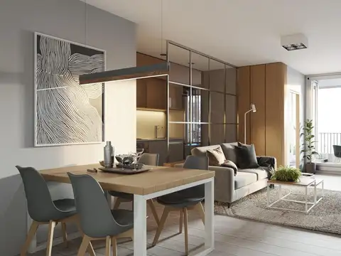 Departamento en Venta de 1 dormitorio