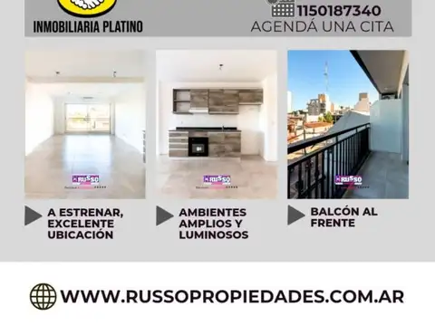 Venta Departamento 1 Ambiente San Justo