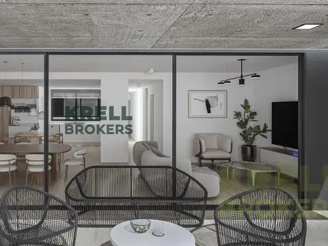 Villa Crespo: 5 ambientes - Amplio balcón c/ parrilla propia