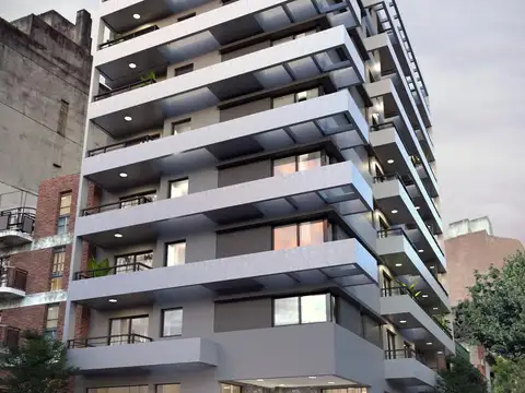 Departamento 2 ambientes con 2 baños