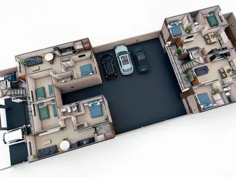 Departamento Monoambiente con 1 baño