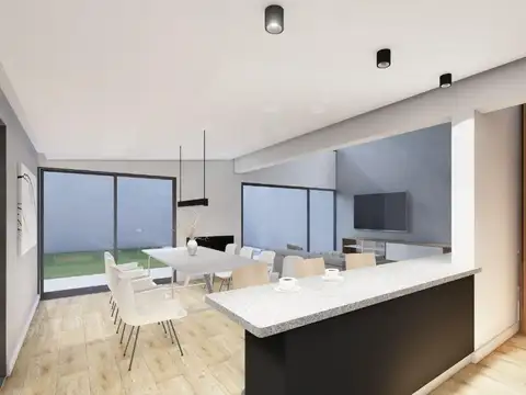 Casa 4 ambientes con 2 baños