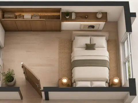 Departamento 3 ambientes con 2 baños