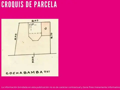 Terreno en Venta de 81,0 m2