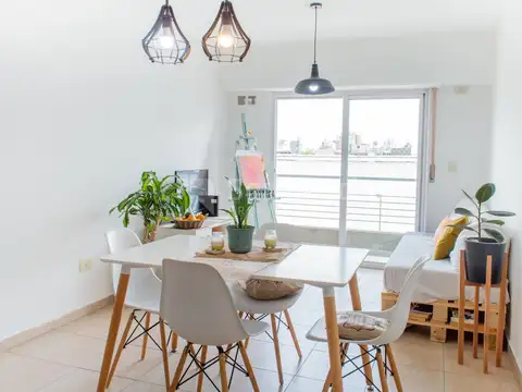 Departamento 2 ambientes con 1 baño