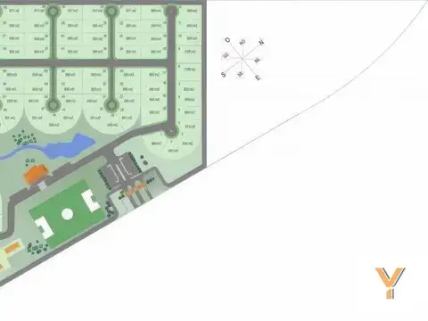 Terreno en Venta 20  mts Frente