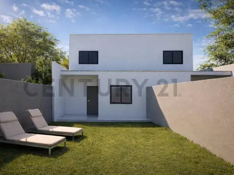 Casa 4 ambientes con 2 baños