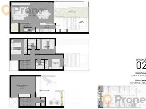 Casa 5 ambientes con 4 baños