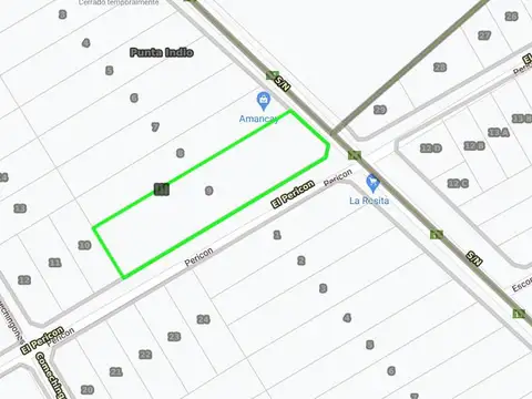 Terreno en Venta en Punta Indio, USD 82.000