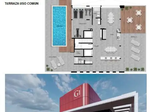 Departamento en Venta de 2 dormitorios