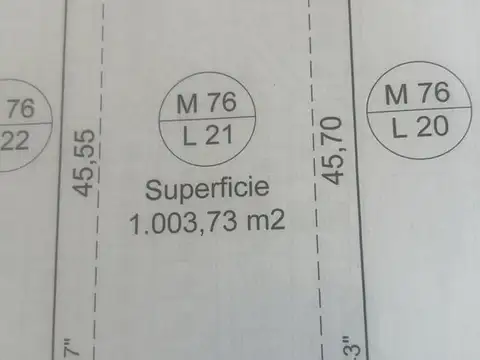 Lote en La Pankana - Av. los Alamos  al 1700