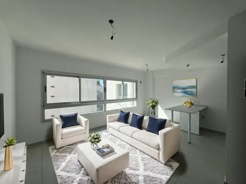 Departamento en venta. 2 ambientes con cochera a estrenar: SUM, Parrrillas, Solarium, Gimnasio.