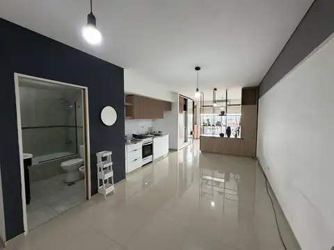 Departamento Monoambiente Amplio. 47m2. Muy Luminoso. C/ Amenities.