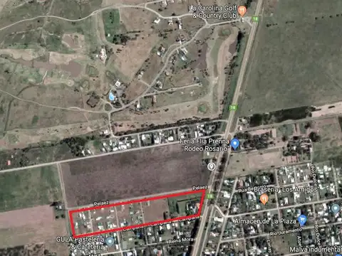 Terreno en Venta 44  mts Fondo