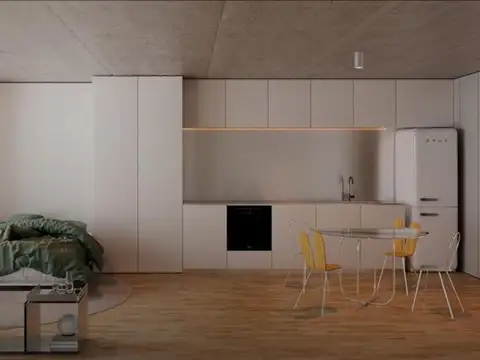 Departamento Monoambiente con 1 baño