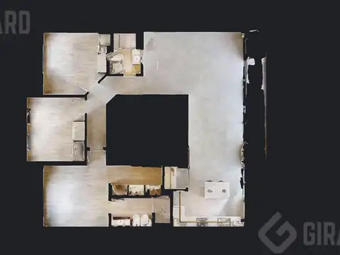 Departamento en venta, piso de 4 amb con cochera, zona Guemes. Apto Credito